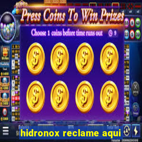 hidronox reclame aqui